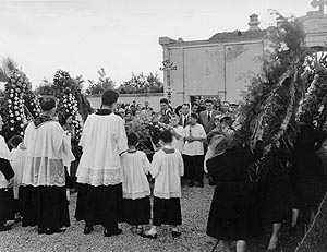 1956 Decima (BO) funerale di Ida Gaspari