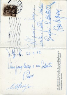 1968 S. G. Rotondo (FG) Primo Capponcelli  a...