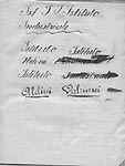 1939 esercizi calligrafici
