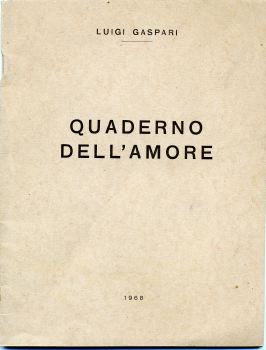 1 1968 Quaderno dell'Amore I edizione