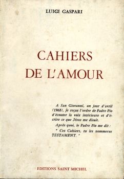 12 1970 Quaderno dell'Amore Francese ed  Saint Michel 