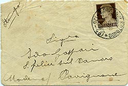 1930 lettera a Ida Gaspari 