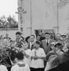 1956 Fratelli Gaspari al funerale della mamma
