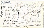 1941 classe III sez. E retro con firme compagni di classe di Luigi